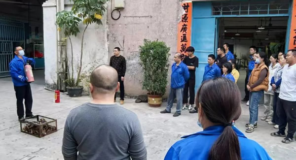 “消”除隐患，“防”患未然----豪门国际冬季消防演练|豪门国际&东莞合页?
